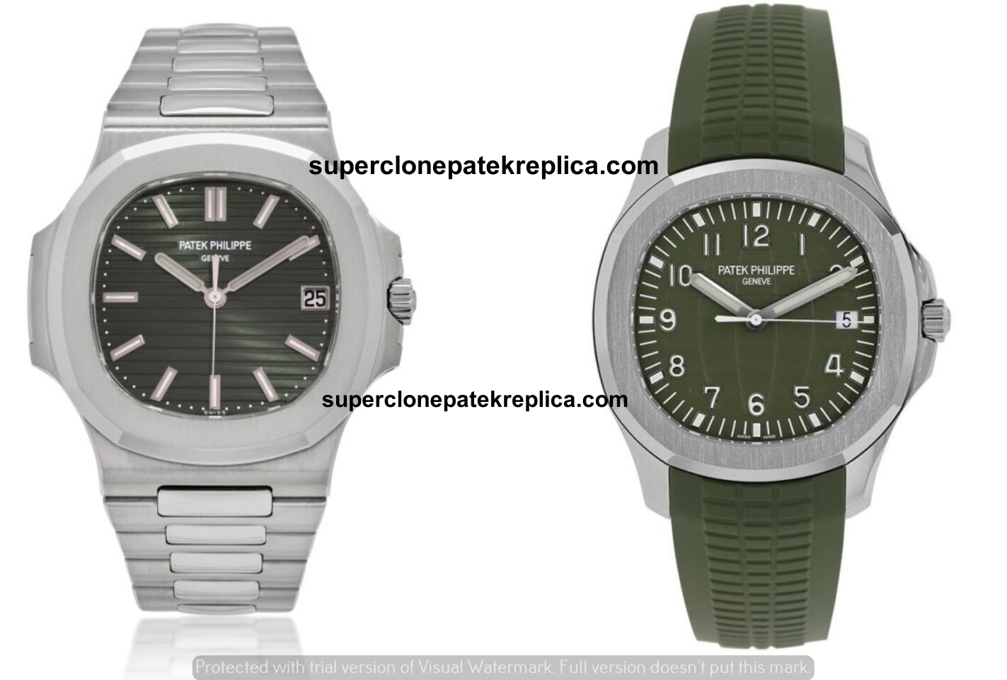 Patek Nautilus VS Aquanaut Replica